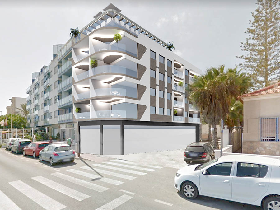 Appartementen te koop aan het strand van Los Locos - Torrevieja. 