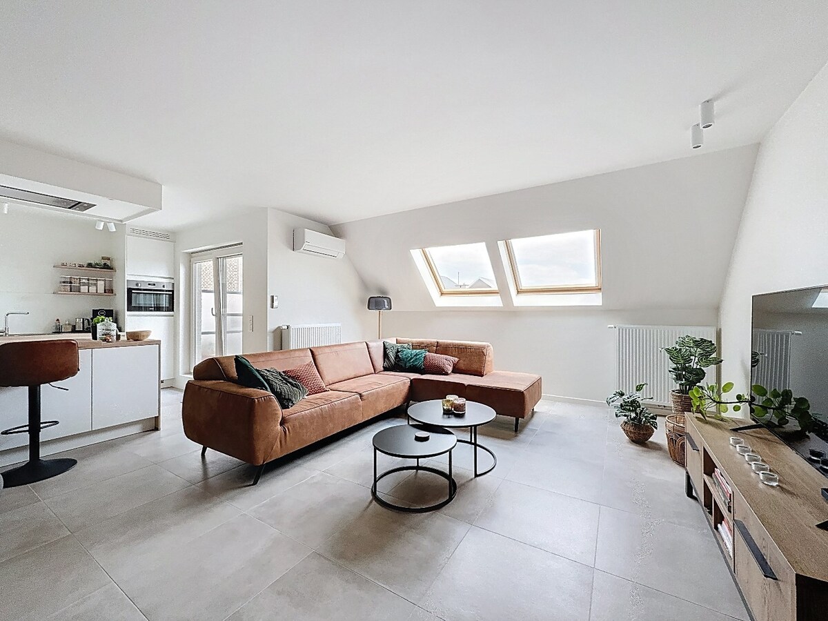 Recent (2021) en energiezuinig tweekamerappartement te Lierde 