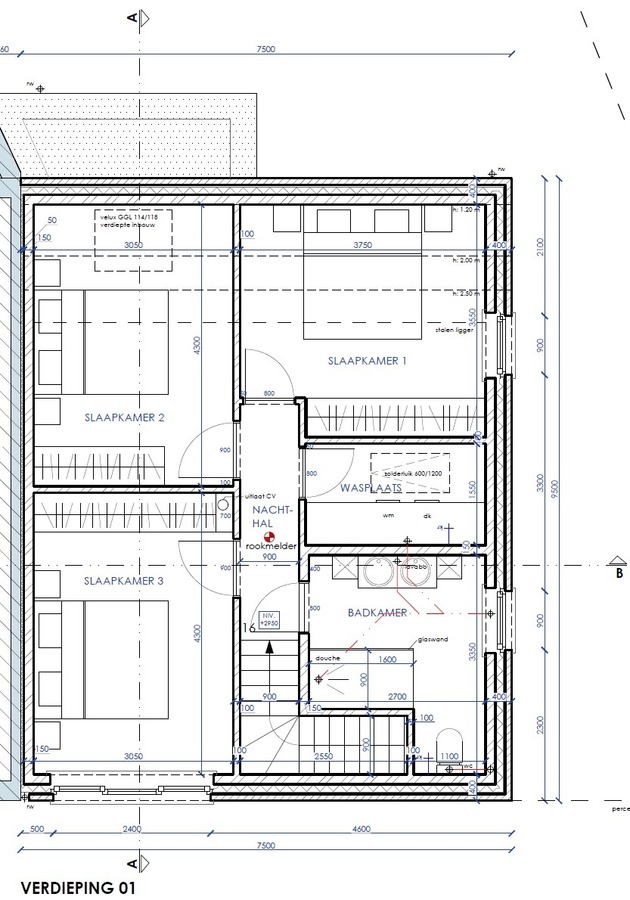 Energiezuinige woning met 3 slaapkamers en 1 garage te Kortemark 