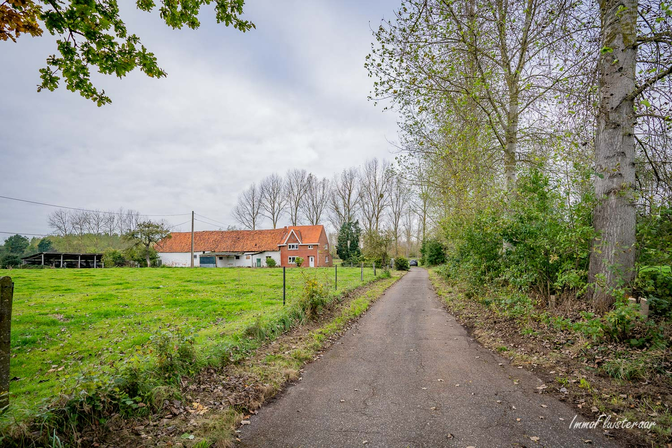 IN OPTIE - Te renoveren hoeve met woning, stallen, schuur en grond op ca. 5,6ha te Rotselaar (Vlaams-Brabant) 