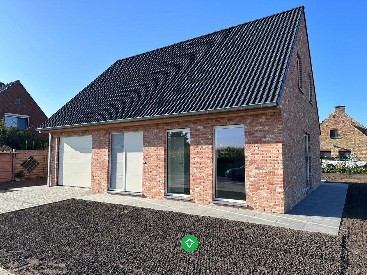 Open nieuwbouwwoning met 3 slaapkamers te Koekelare 