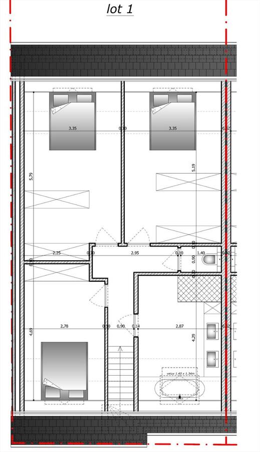 Nieuwbouwwoning met 3 slaapkamers en garage te Eernegem 