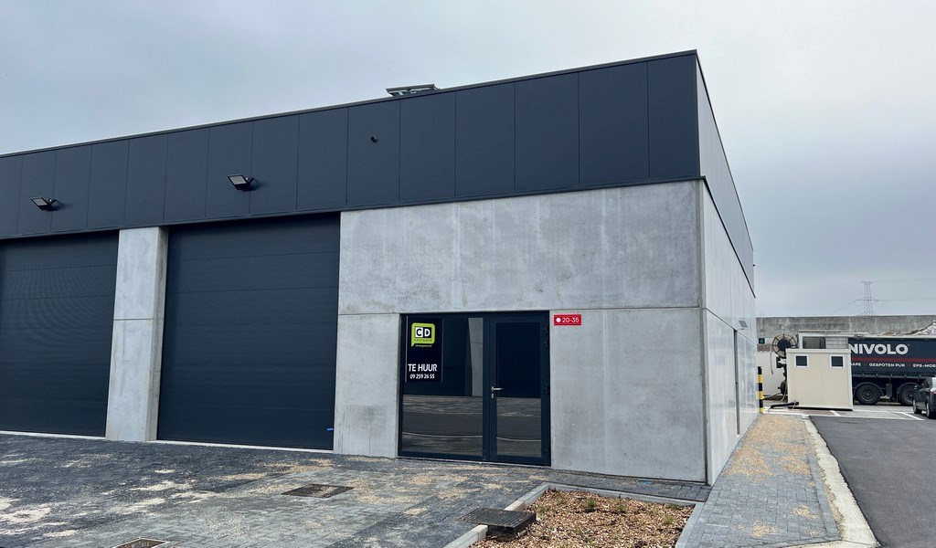 Nieuwbouw magazijn te koop in bedrijvenpark De Melkerij te Sleidinge