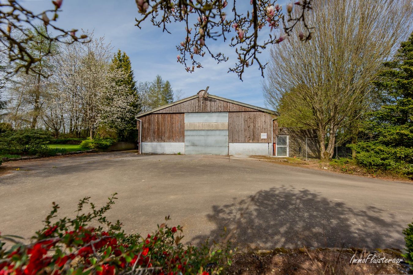 Woning met grote loods en weiland op ca. 9ha te Gr&#252;fflingen (Burg-Reuland/Luik) 