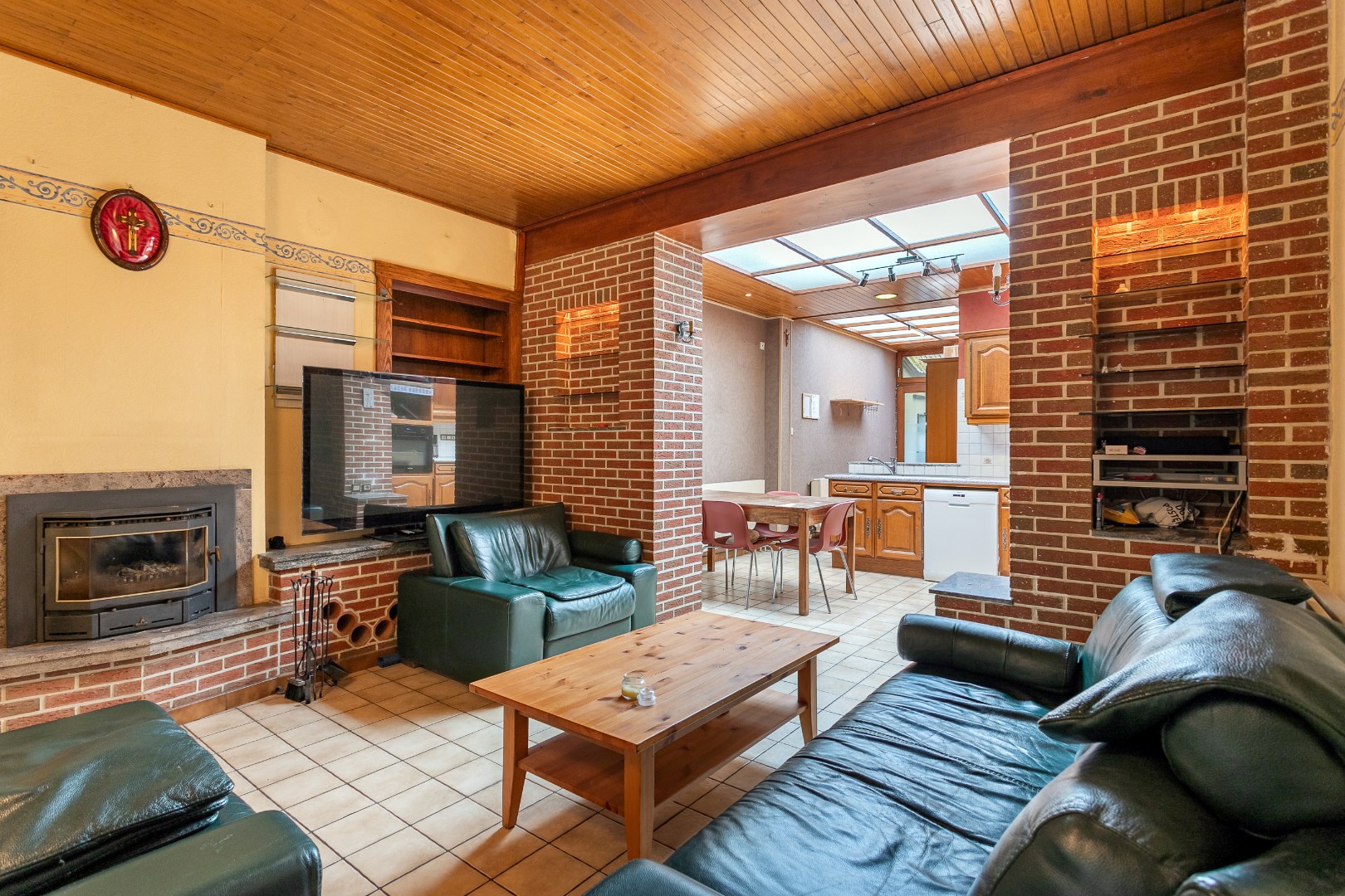 Ruime woning centrum Halle, 4 slpks en tuin 