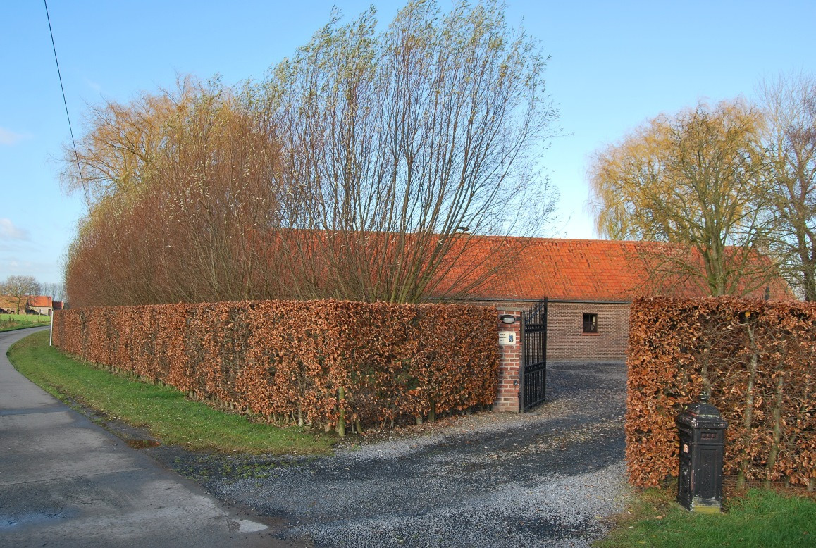 Hofstede met schuur op 2,24ha te Kruishoutem 