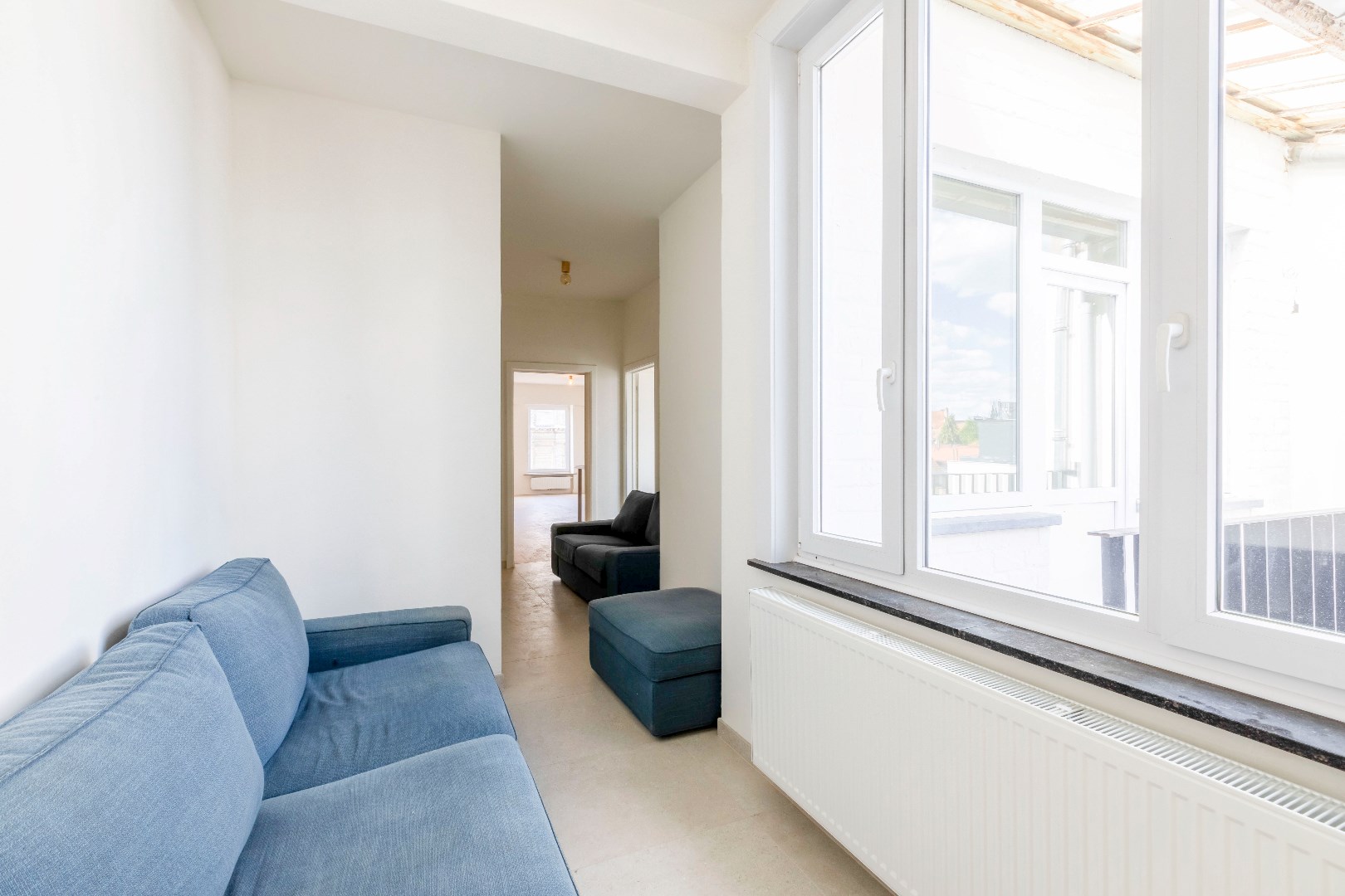Lichtrijk 3 slaapkamerappartement nabij het Gravensteen 