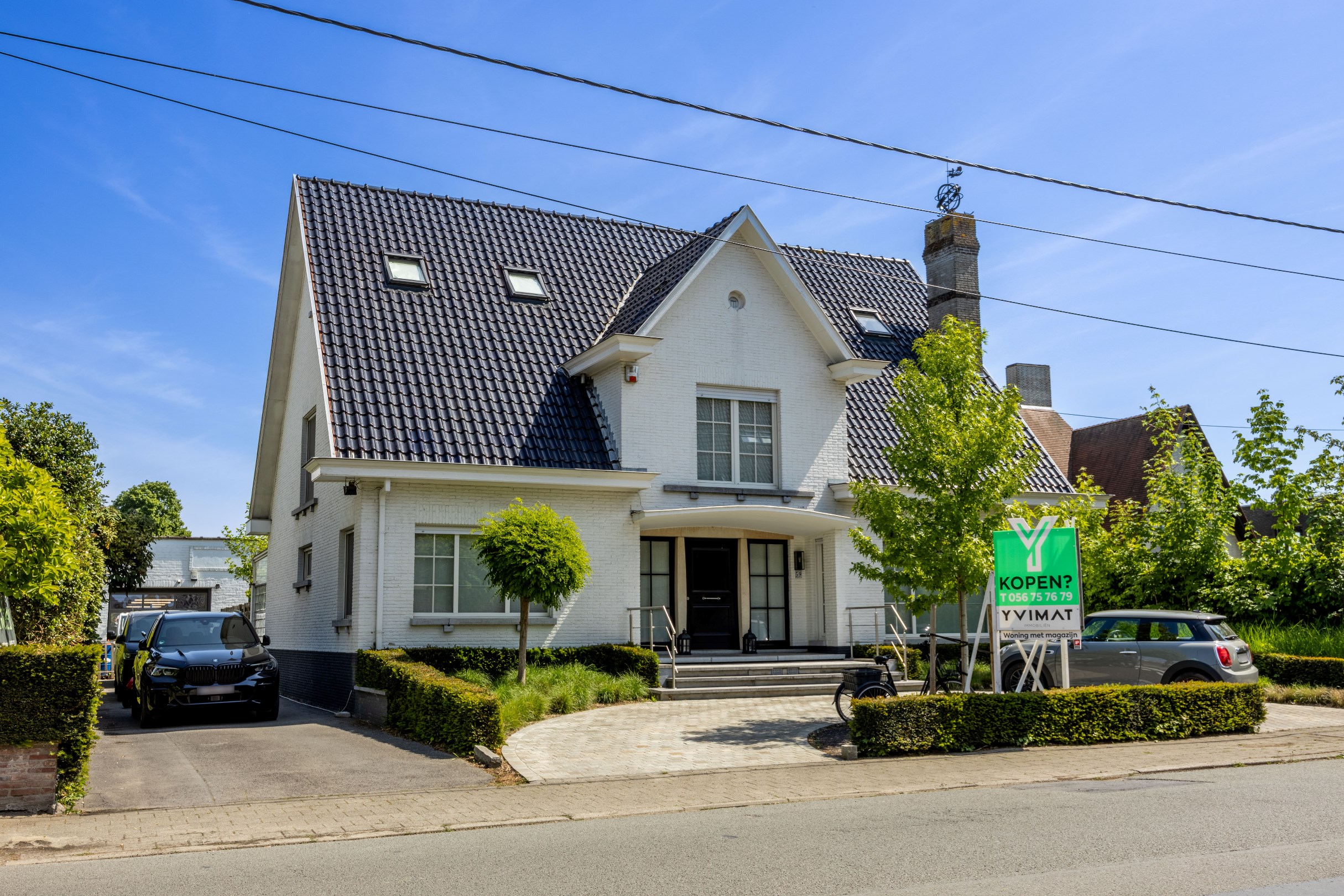 STATIGE VILLA MET MAGAZIJN 
