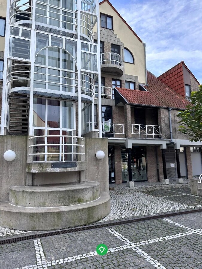 Appartement met 2 slaapkamers en terras in centrum Koekelare 