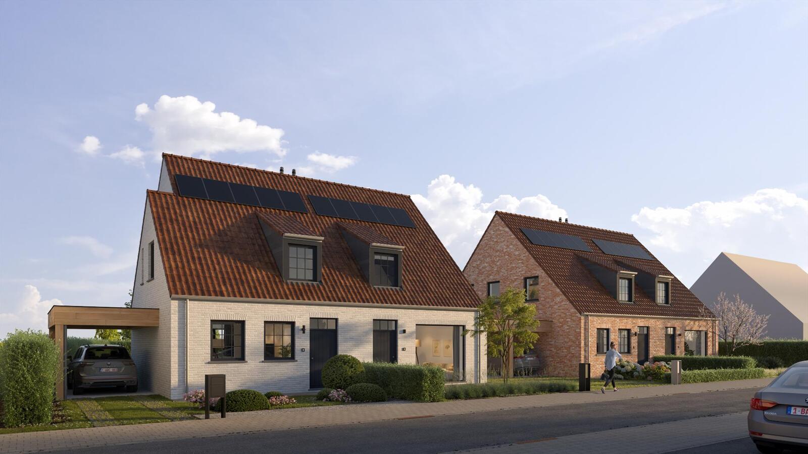 Landelijke nieuwbouwwoning met 3 tot 4 slaapkamers te Koekelare 