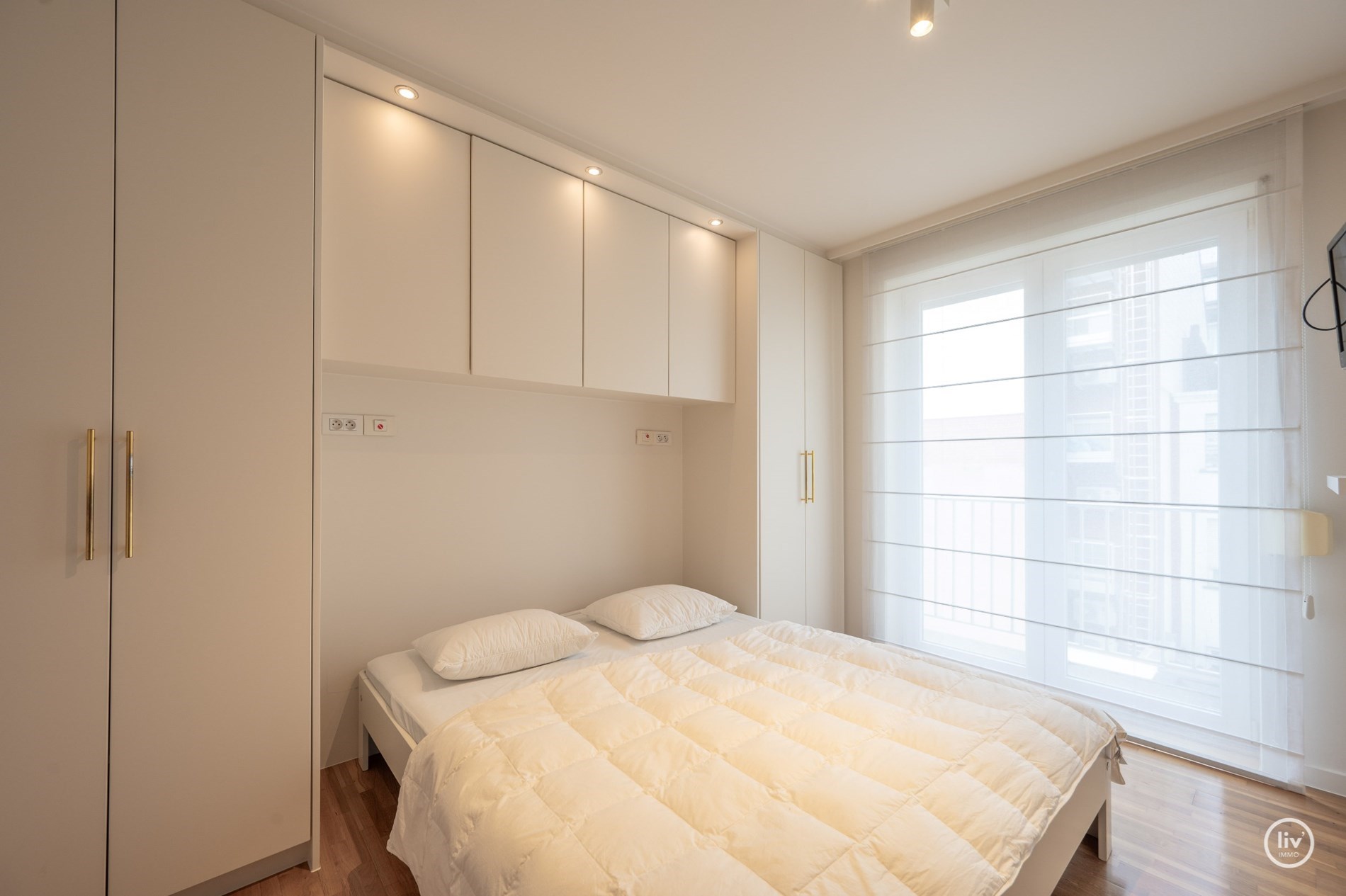 Bel appartement spacieux dans une rue calme de la Lippenslaan (avec possibilit&#233; d&#39;acheter un garage int&#233;rieur). 