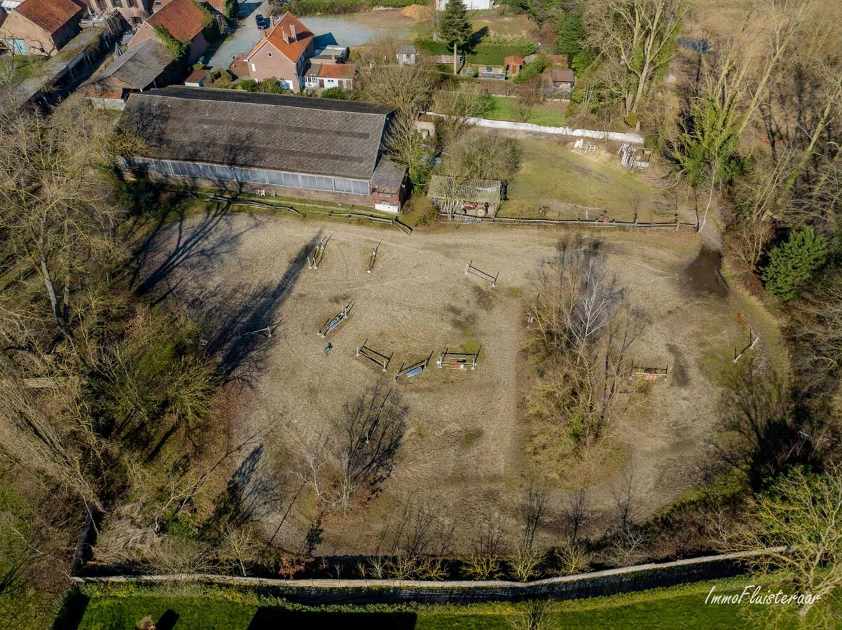 Manege met woning en aanhorigheden op ca. 1ha te Mollem (Asse; Vlaams-Brabant) 