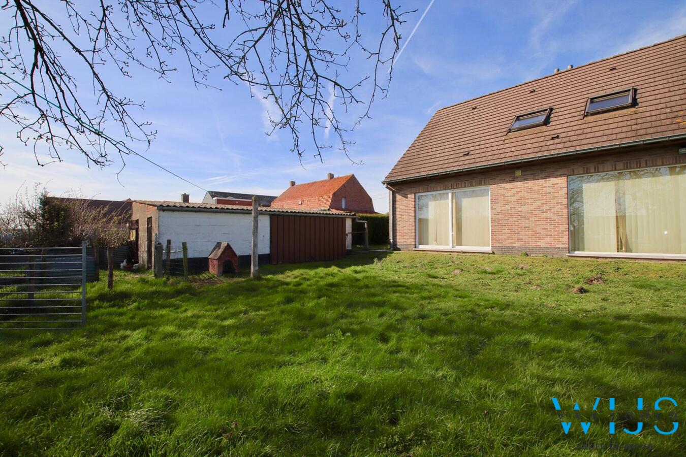 Praktisch landelijk gelegen woonhuis met 3 slaapkamers in Boekhoute! 