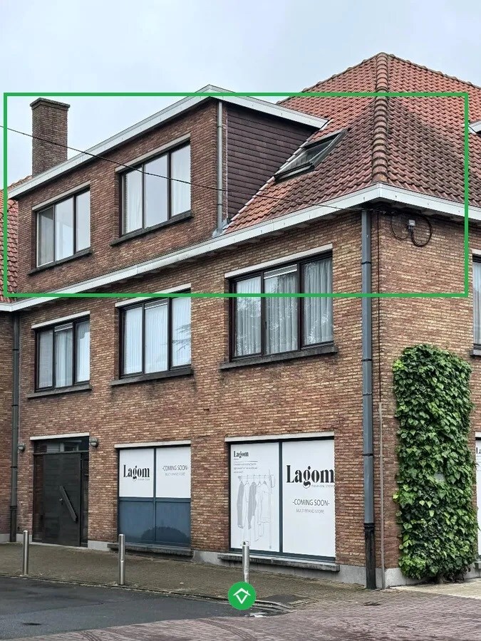 Appartement met 1 slaapkamer centrum Koekelare 