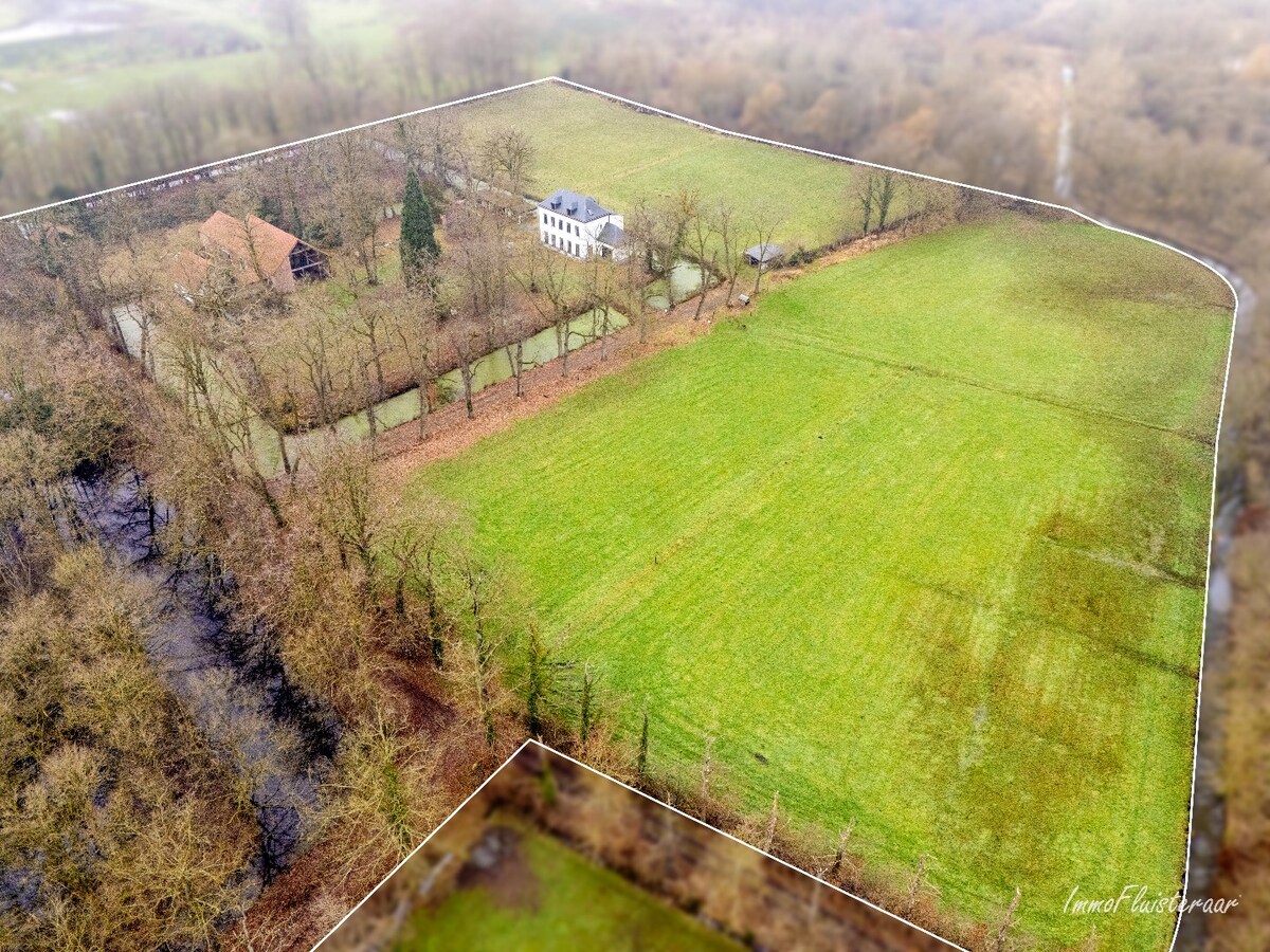 Uniek casco landhuis op een idyllische  locatie op ca. 8,26 ha te Diest 