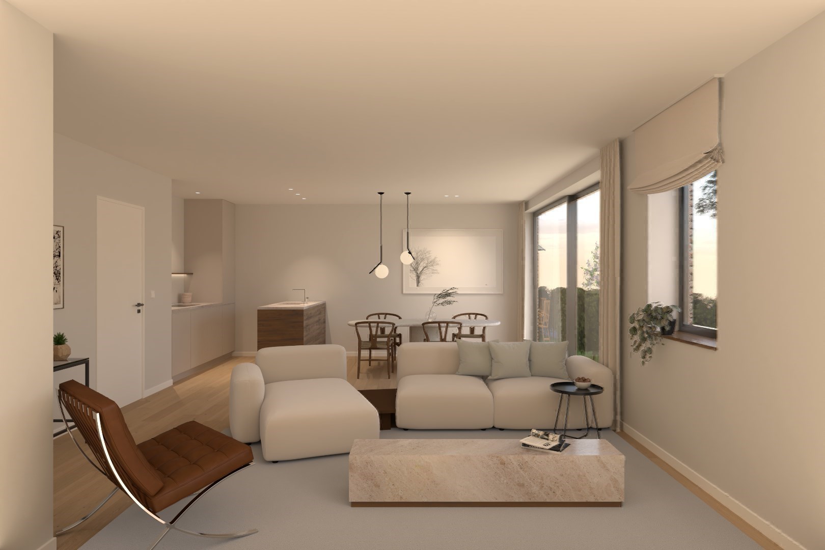 Parkings en Garages in Residentie Victor 