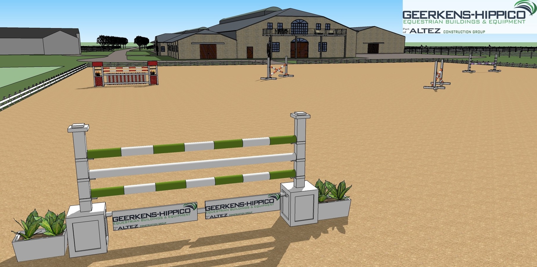 Projectgrond met vergunning voor professionele paardenhouderij en te renoveren woning op ca. 9 ha te Neerpelt 