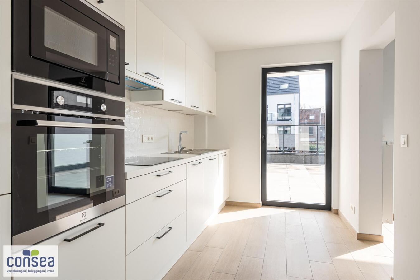 Lichtrijk appartement in het centrum van Maldegem met een terras van maar liefst 36m&#178; 