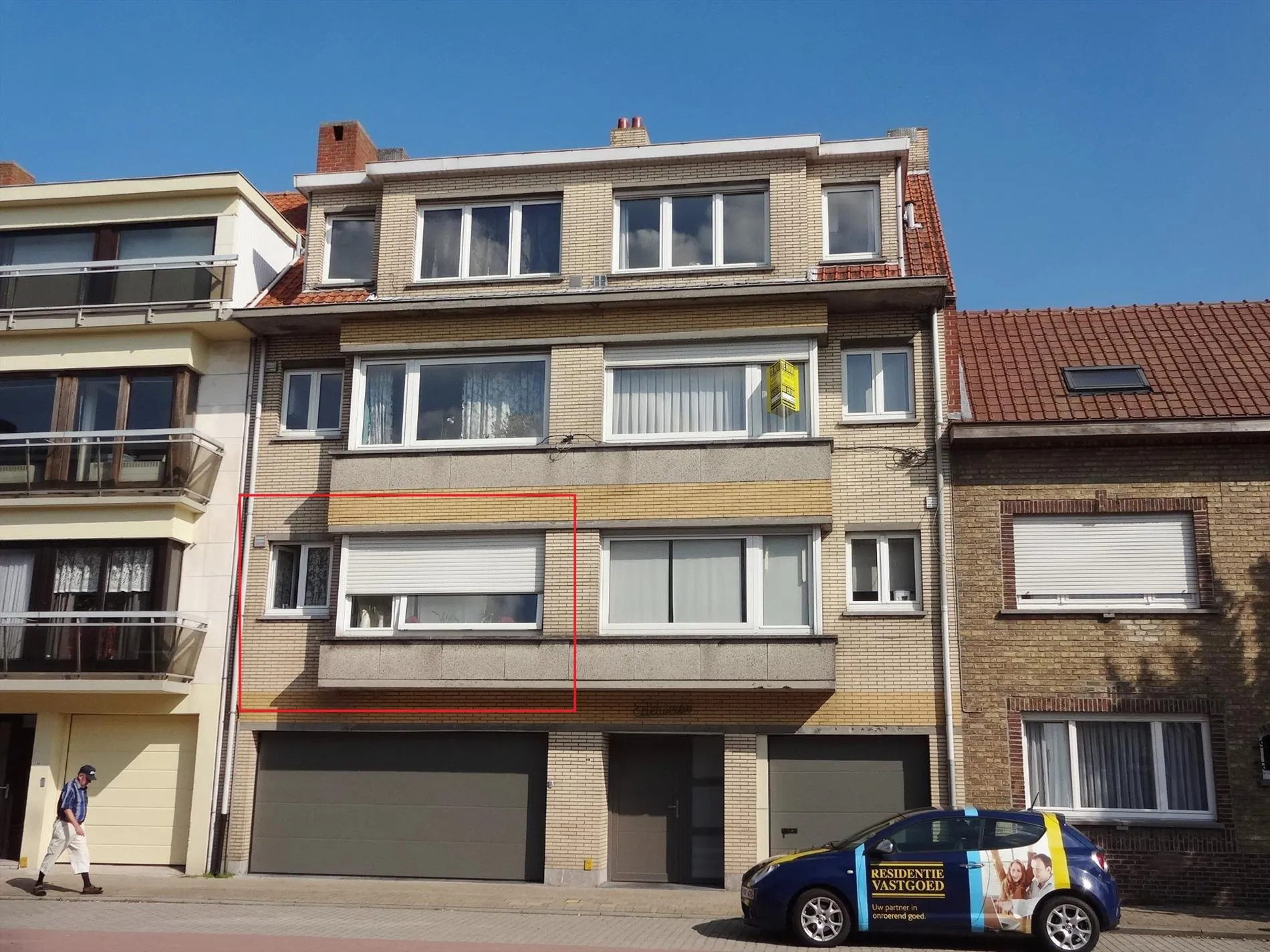 2-slaapkamerappartement met garage te  Nieuwpoort. 