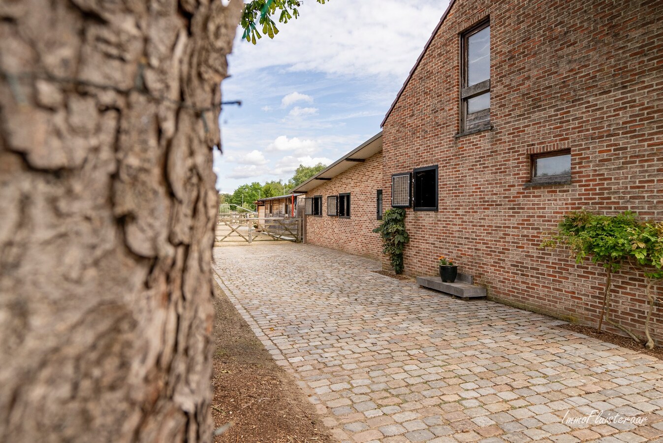 Uniek landhuis met uitgebreide paardenaccommodatie op ca. 1ha te Diepenbeek 