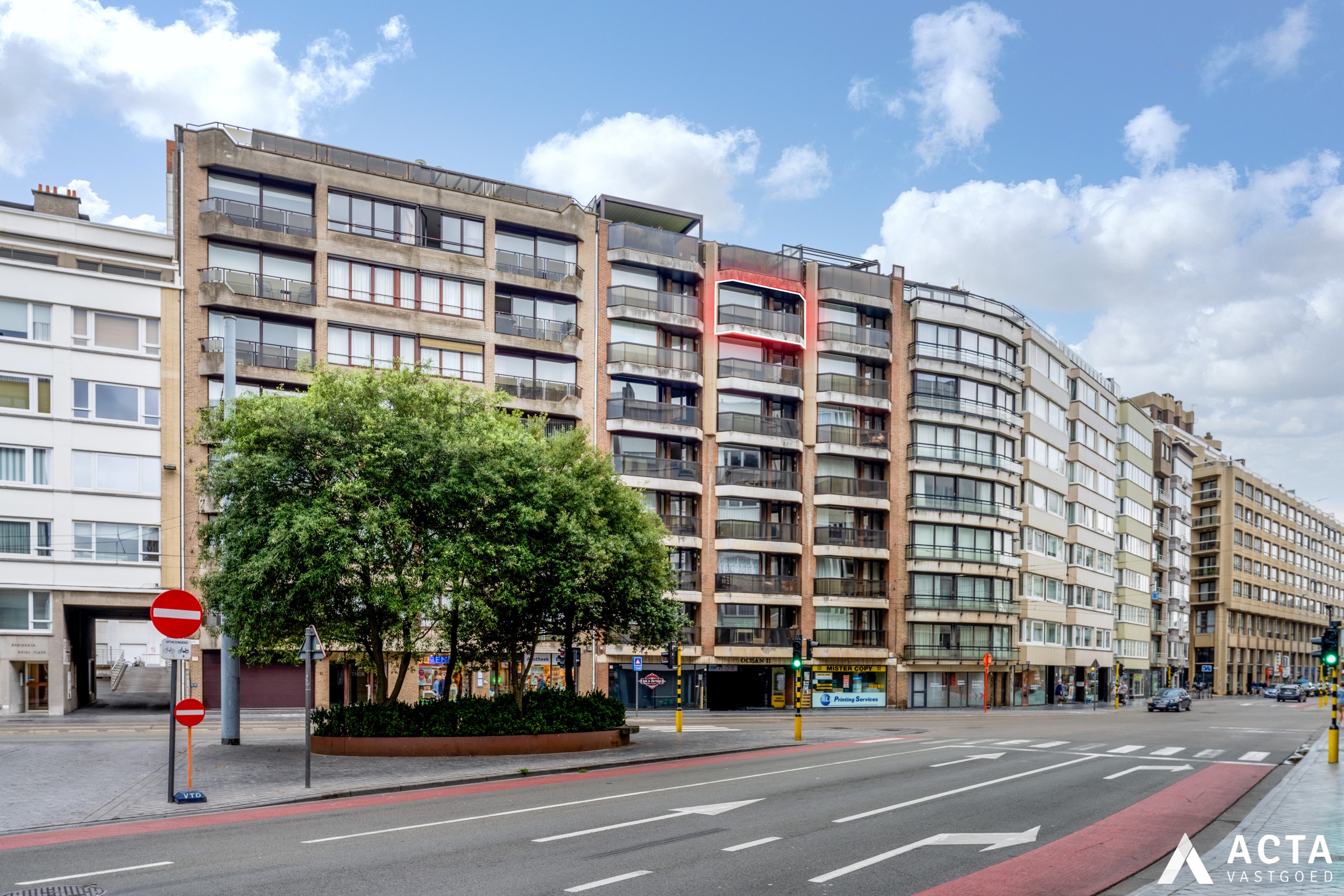 Ruim &#233;&#233;n-slaapkamerappartement op wandelafstand van Albert I Promenade Oostende 