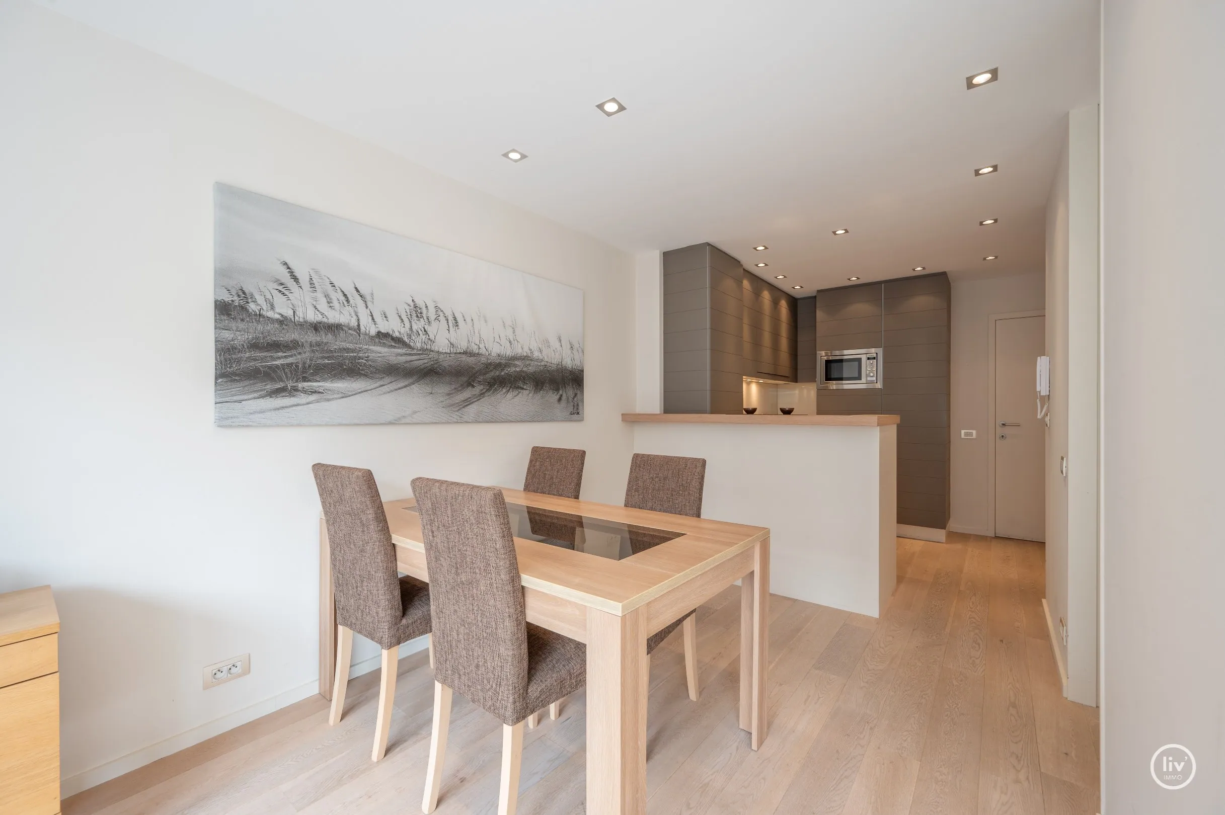 Gezellig 1 slaapkamerappartement gelegen op de Duinviooltjesstraat vlakbij de Dumortierlaan te Knokke.