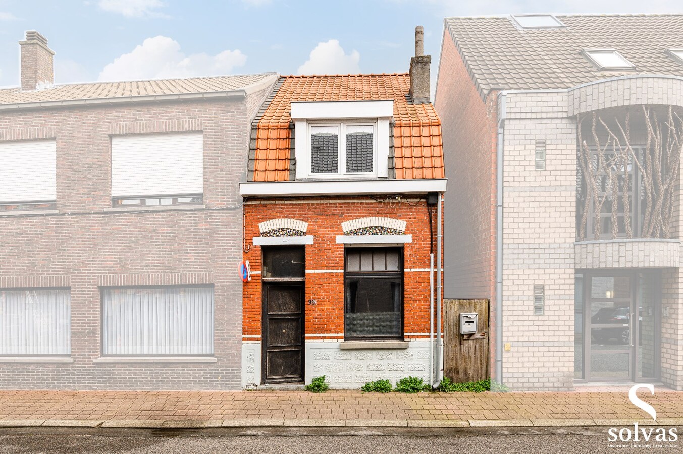 Te renoveren woning in centrum Maldegem met 2 slaapkamers 