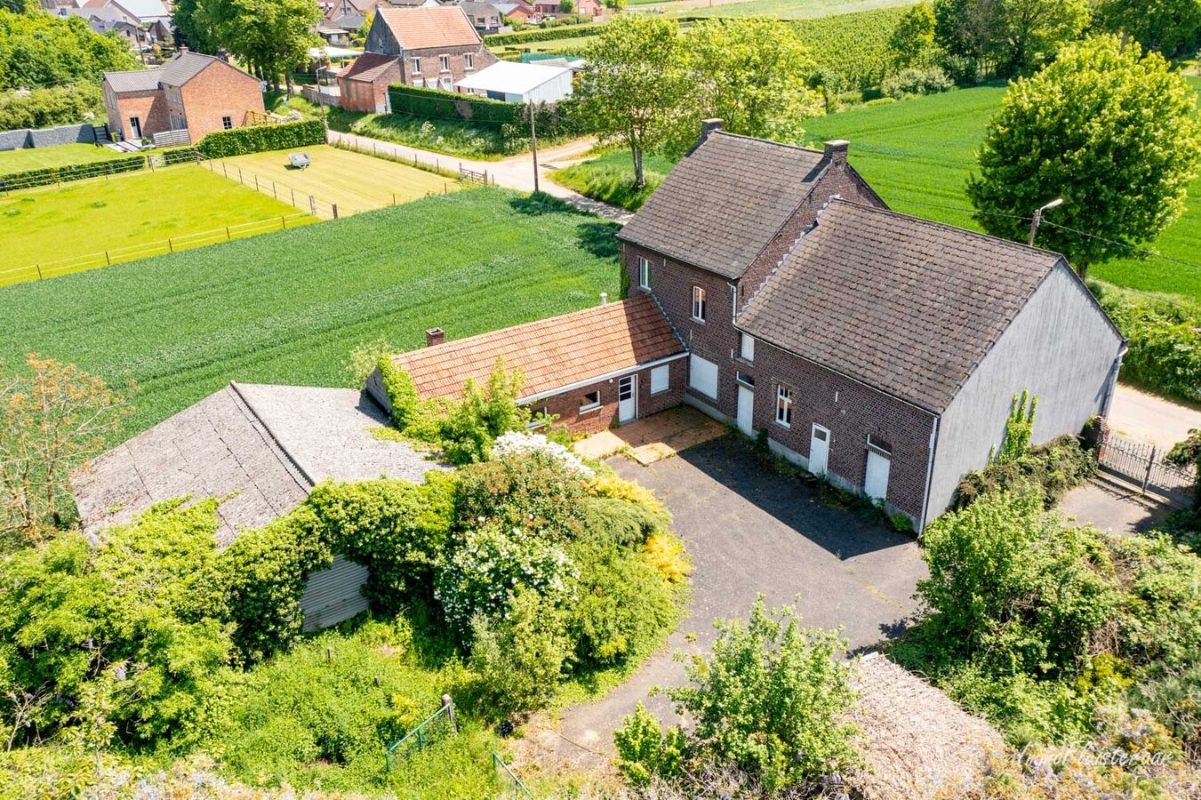 Maison calme et situ&#233;e &#224; la campagne avec d&#233;pendances sur environ 1,28 ha &#224; Bekkevoort (Brabant flamand). 