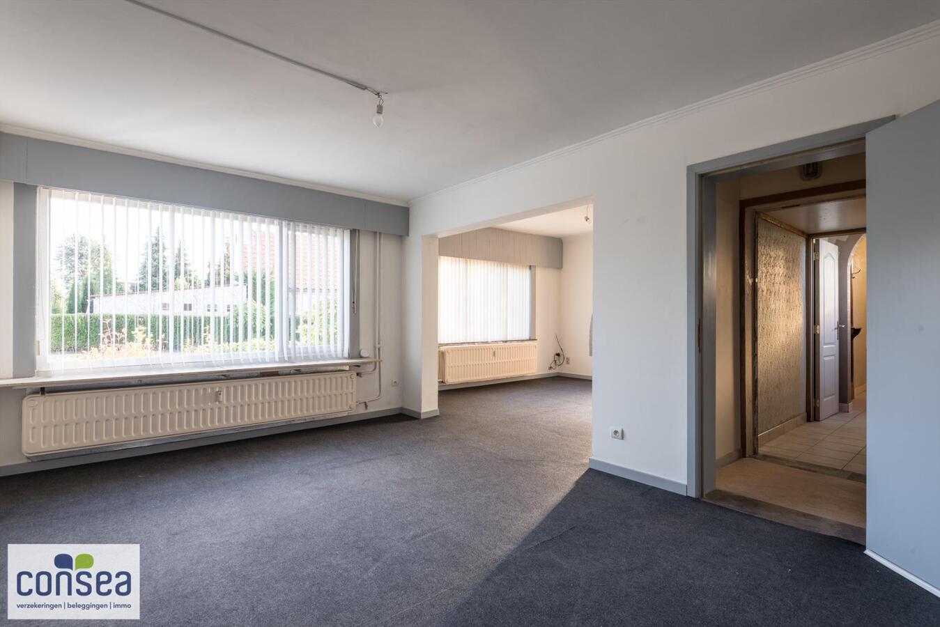 Zeer ruime woning met ver zicht over de velden 