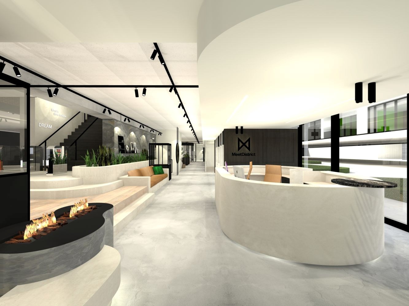 Full-service kantoren in MeetDistrict The Link 2 in Berchem