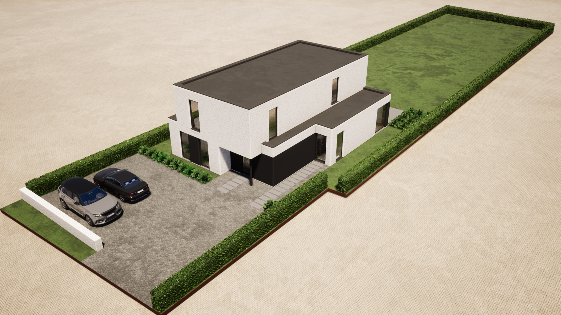 Exclusieve villa met handelsruimte op centrale ligging nabij natuurdomein de Hoge Dijken 