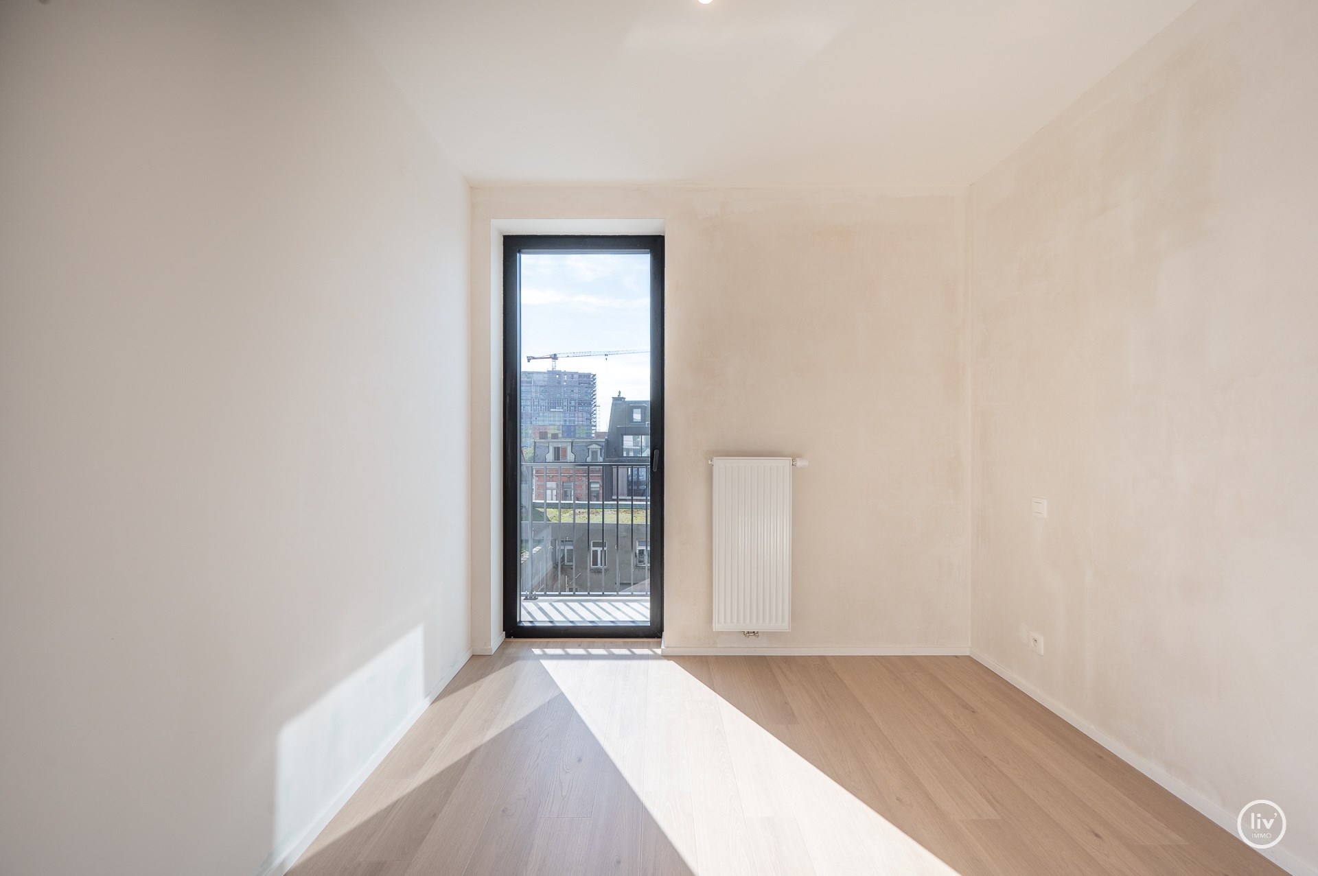 NIEUW - Magnifiek nieuwbouwappartement met twee slaapkamers, op wandelafstand van het strand te Heist. Het appartement is gelegen op de derde verdieping. 