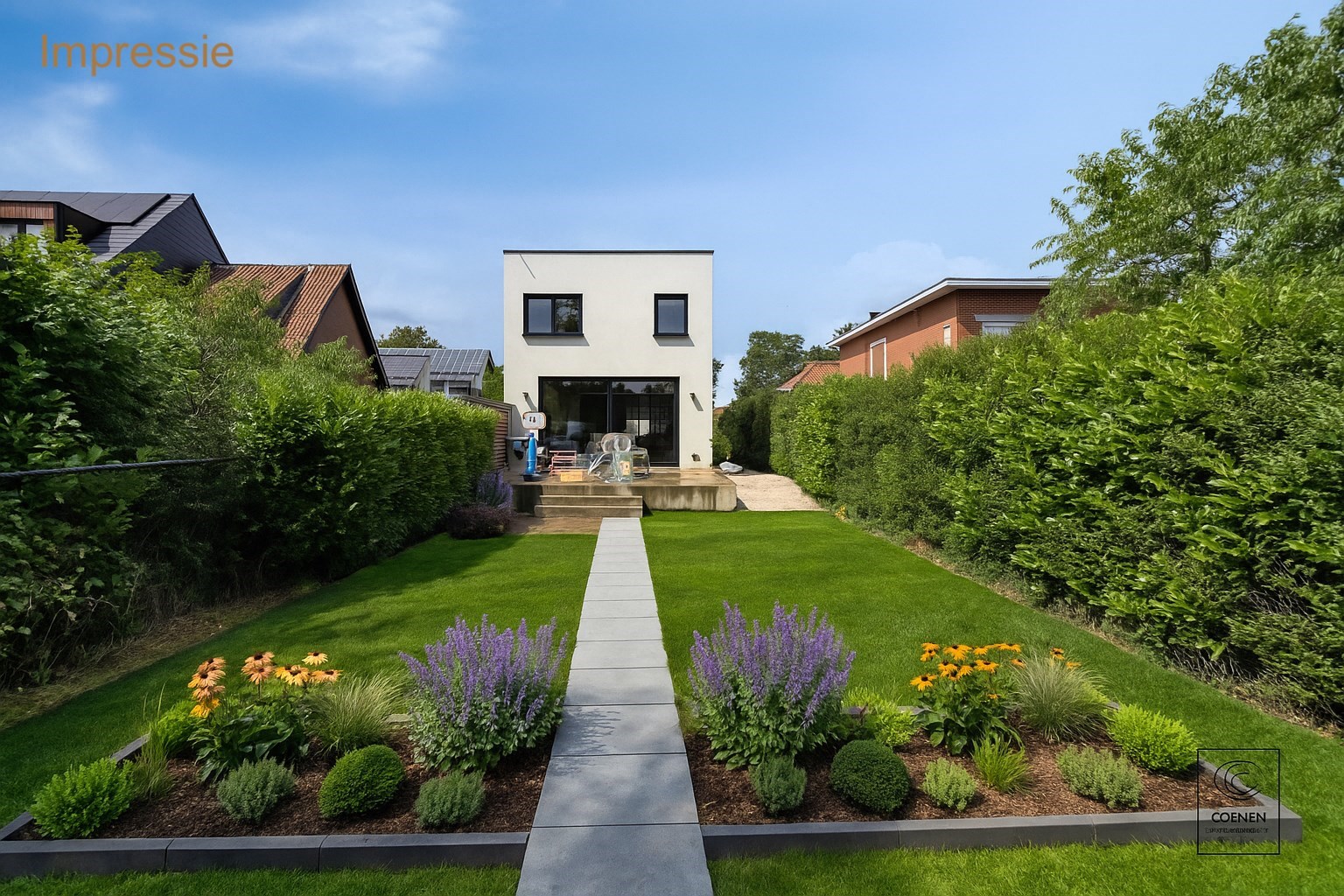 Prachtig volledig gerenoveerde woning met 3 slaapkamers op een TOPlocatie te Schilde! 