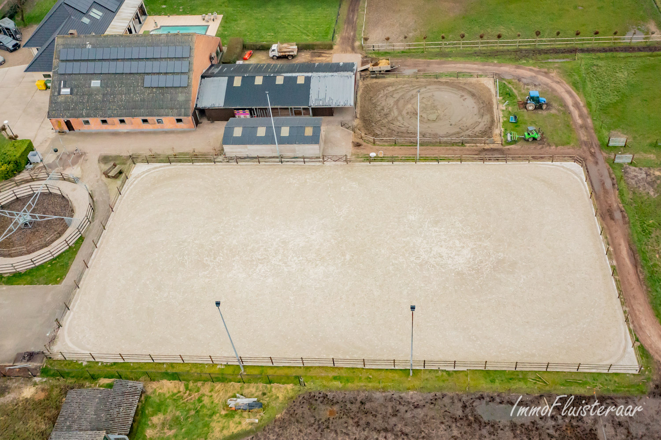 Charmante woning met paardenaccommodatie op 3,7ha te Rijkevorsel 