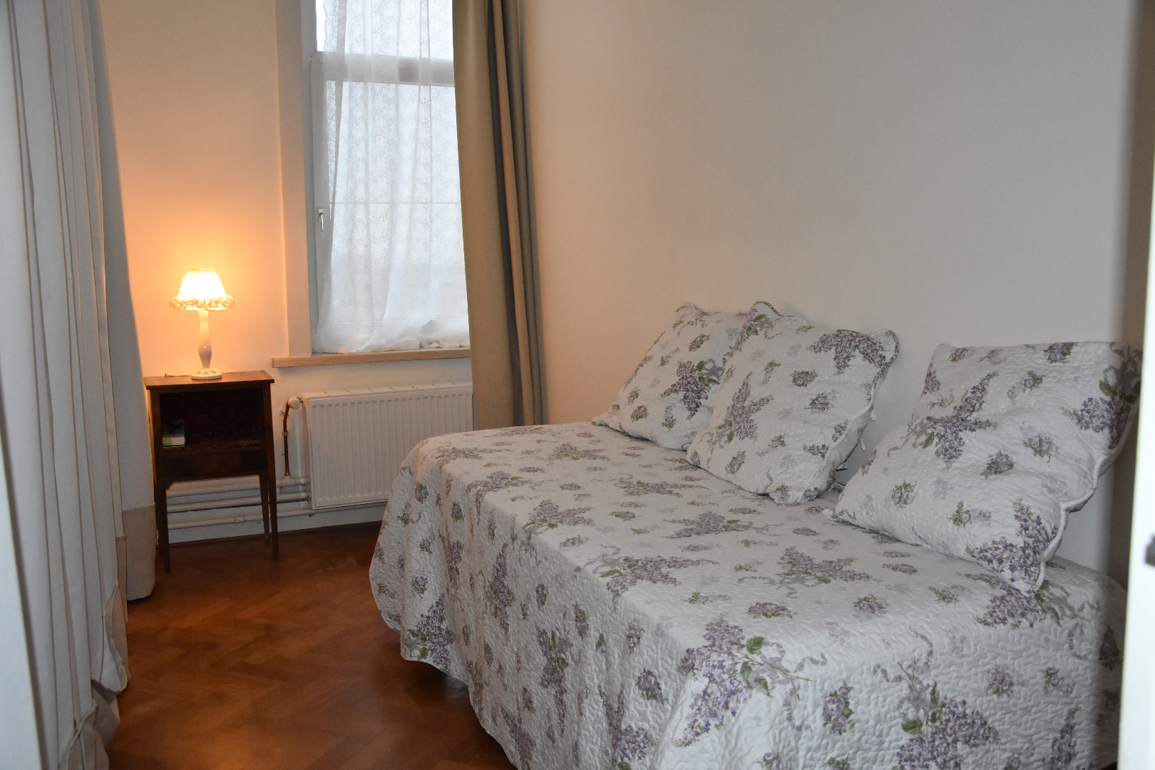 appartement met 2 slaapkamerhoeken. 
