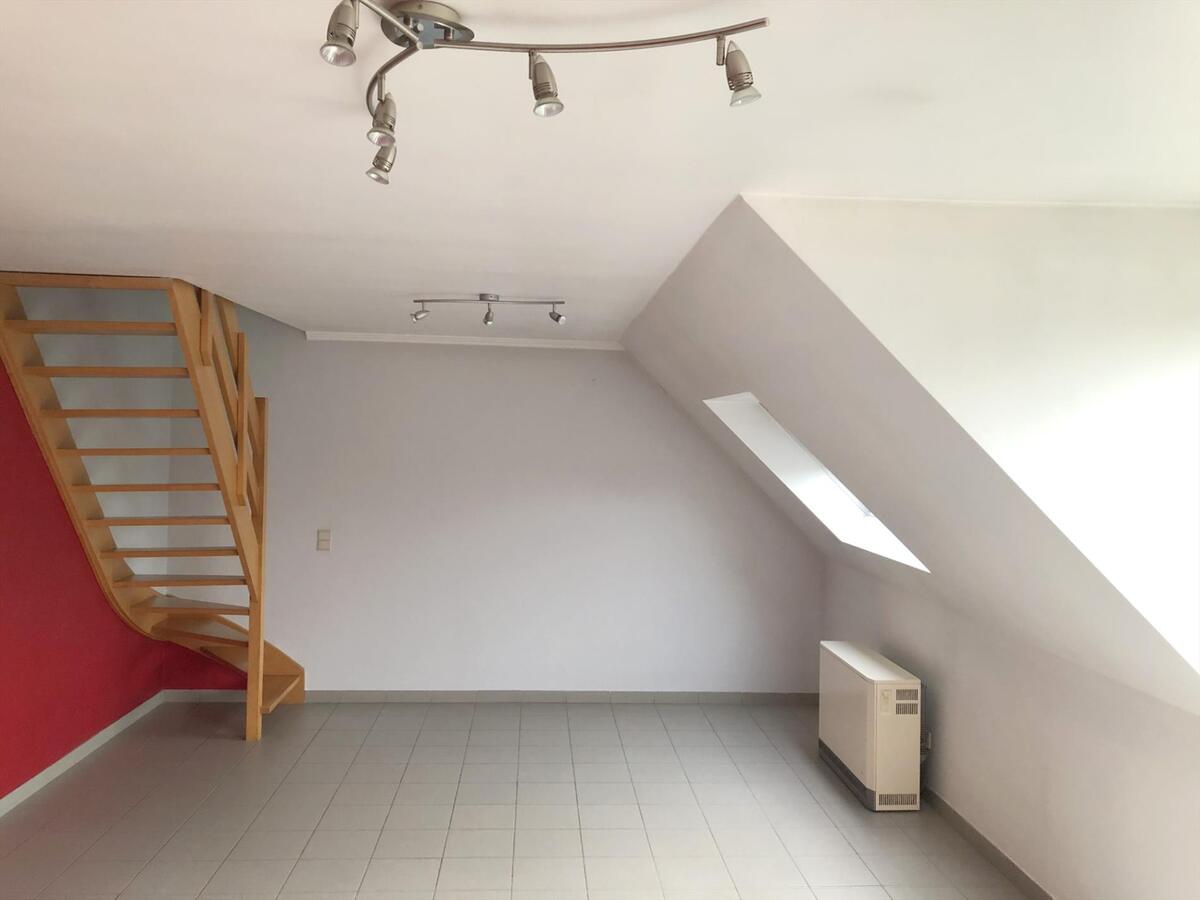 Ruim duplex-dakappartement met 3 slaapkamers &#233;n garage nabij station Gent-Sint-Pieters 