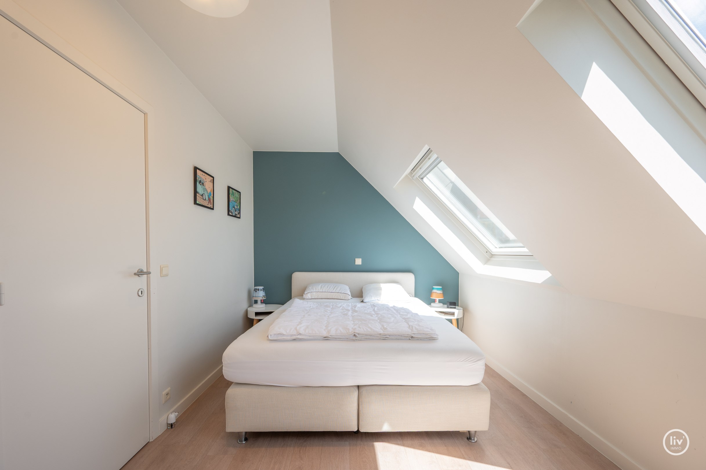 Appartement en duplex lumineux avec 2 grandes terrasses situ&#233; dans l&#39;avenue Paul Parmentier. 