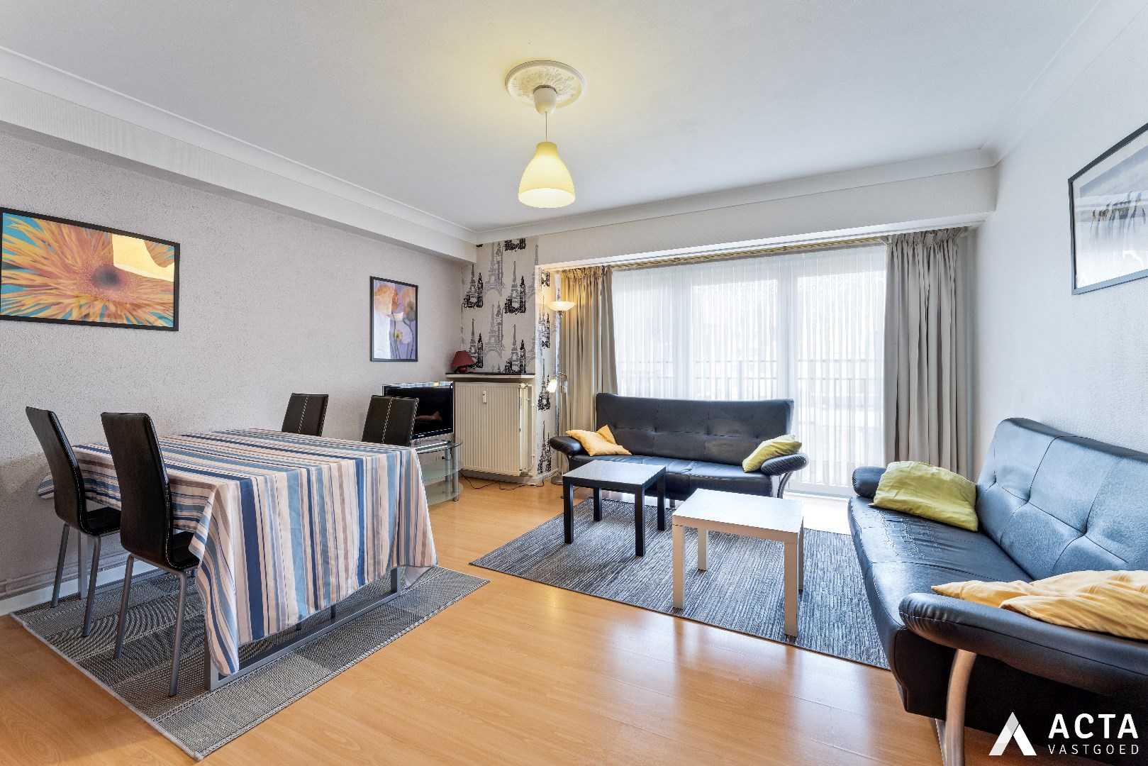 Centraal gelegen appartement met 2 slaapkamers nabij de Jachthaven van Oostende 