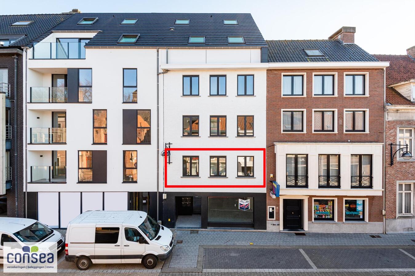 Lichtrijk appartement in het centrum van Maldegem met een terras van maar liefst 36m&#178; 