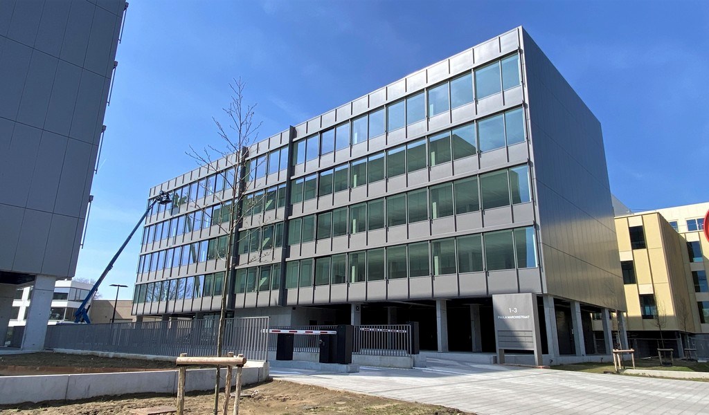 Nieuwbouw kantoren aan The Loop in Gent