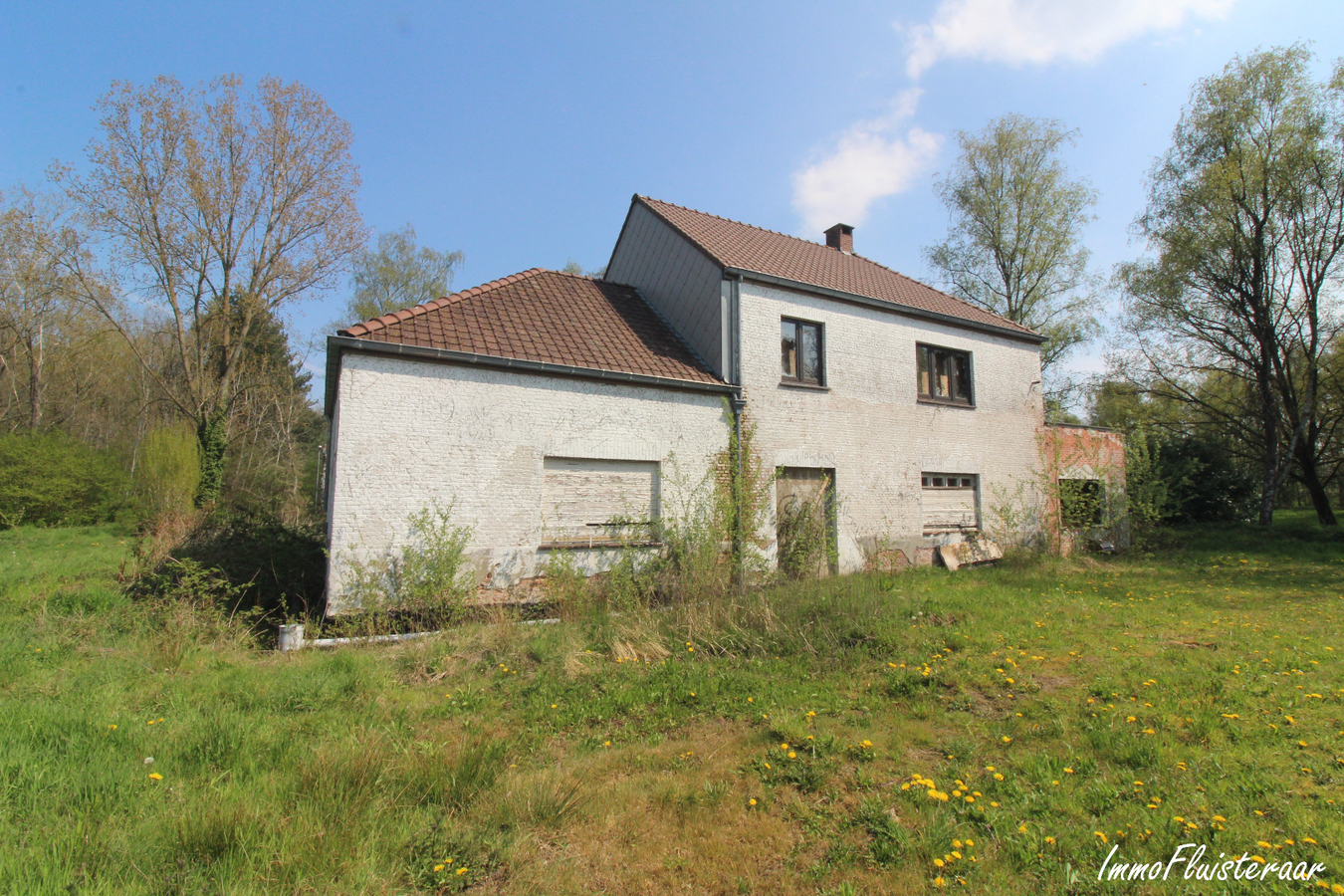 IN OPTIE - Te renoveren woning met stalgebouw/landgebouw en grond op ca. 4,20ha te Aarschot (Vlaams-Brabant) 