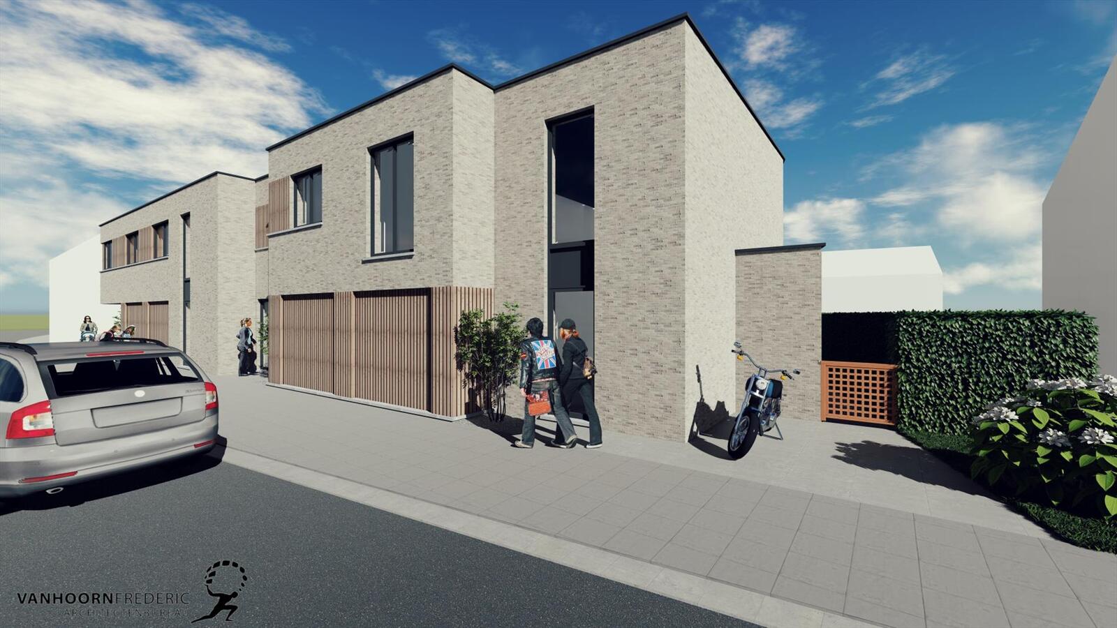 Nieuwbouwwoning met 3 slaapkamers en garage te Koekelare 