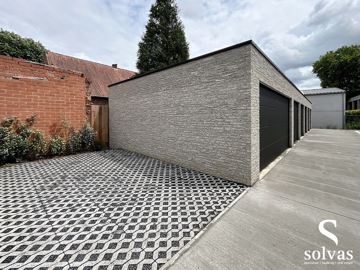 Ruim nieuwbouwappartement met tuin, terras, garage en 3 slaapkamers op prachtige locatie (Vaart) te Bellem 