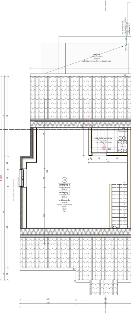 Plan zolder