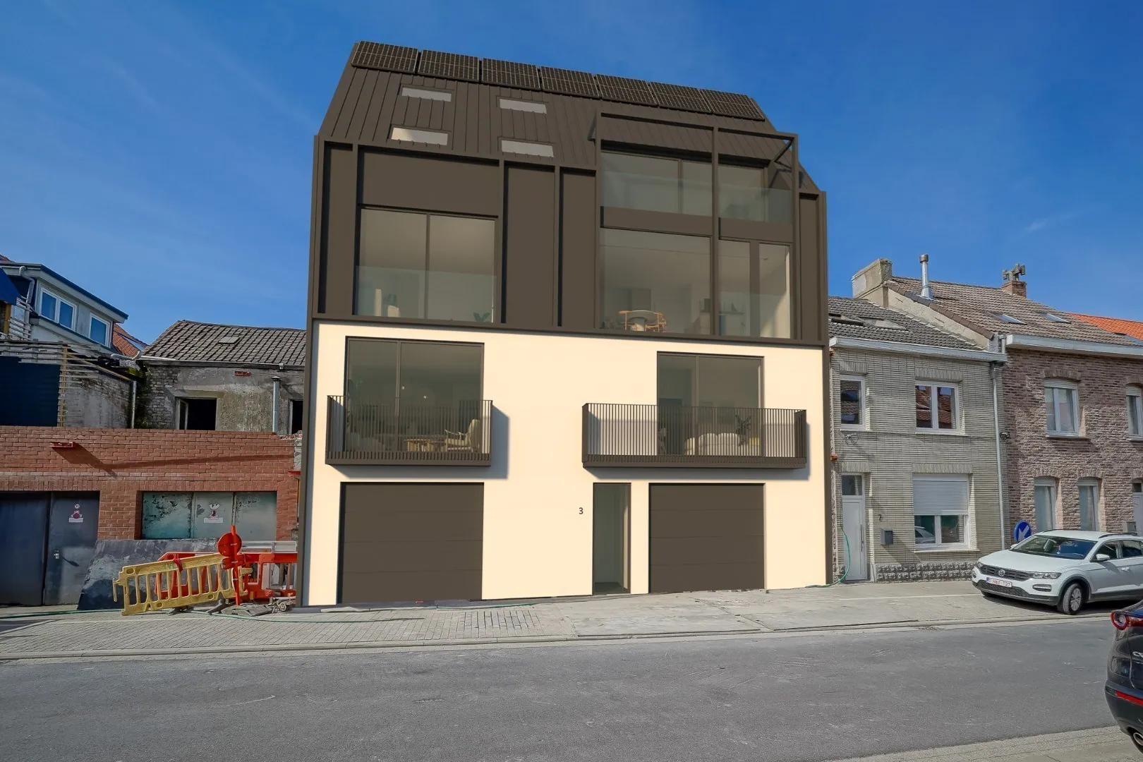 Nieuwbouw 3-slaapkamerappartement te Bredene