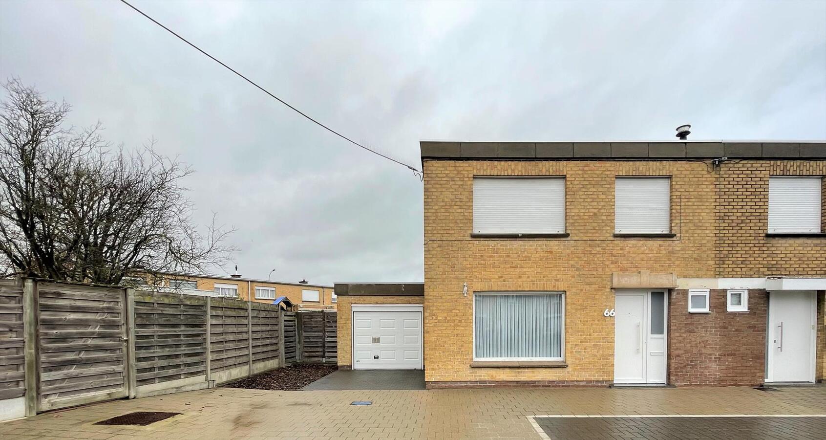 Energiezuinig woning (zonne-energie) met 3 slaapkamers in een rustige wijk te Roeselare 