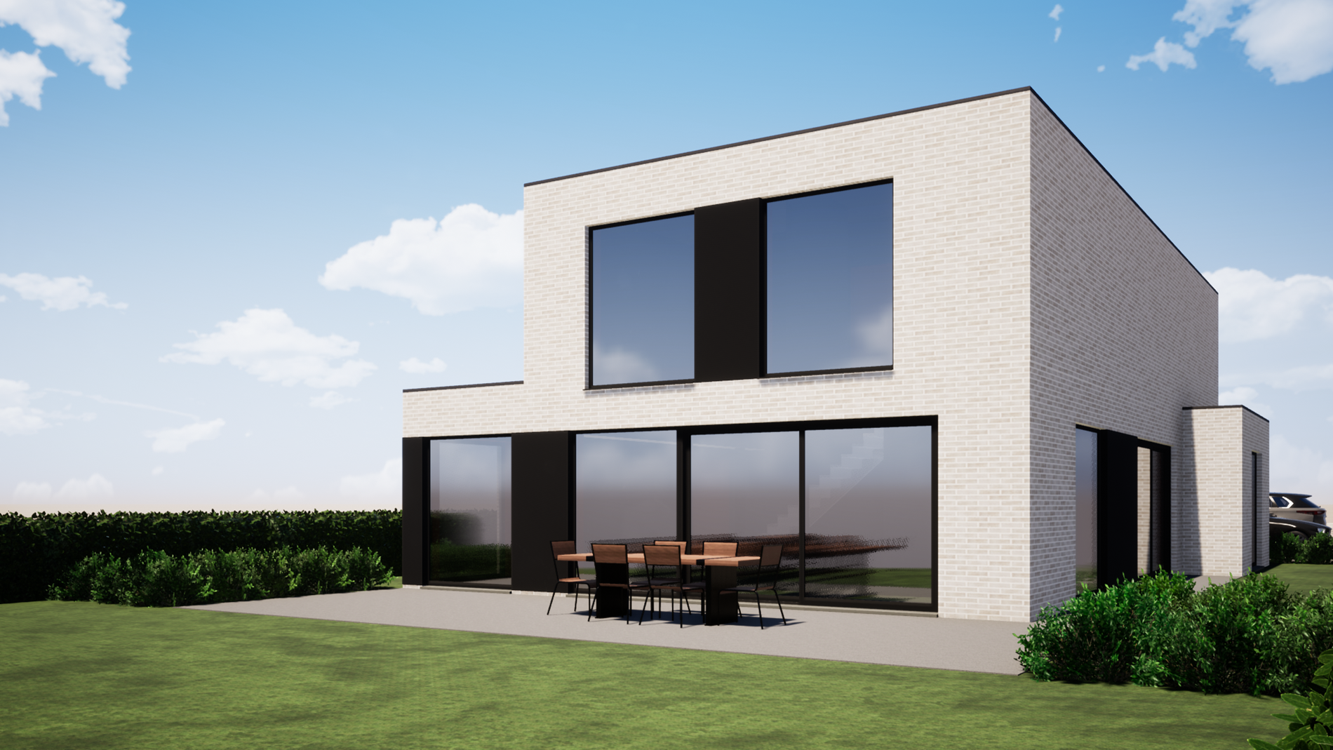 Exclusieve villa met handelsruimte op centrale ligging nabij natuurdomein de Hoge Dijken 