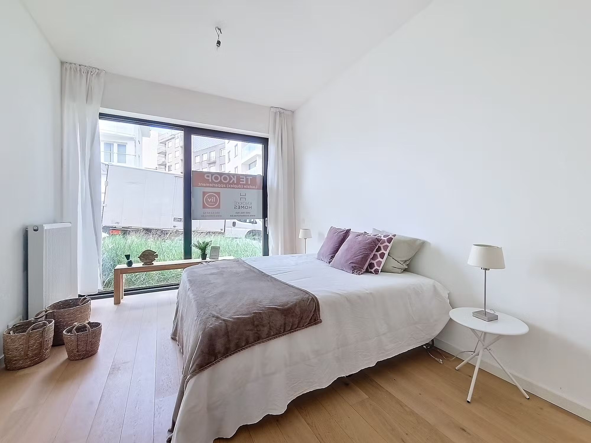 Nieuwbouw-duplex op de gelijkvloerse &amp; eerste verdieping&#160; gelegen te Lentelaan in&#160; Duinbergen met zongerichte terrassen. 