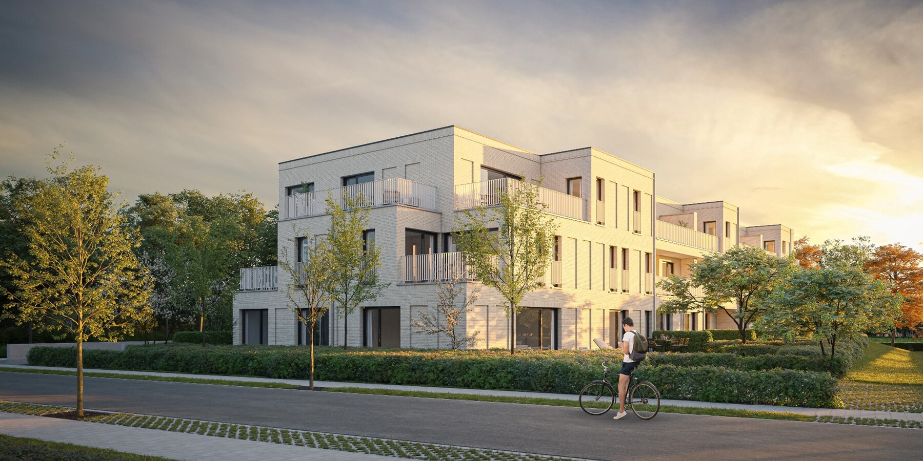 Prachtig nieuwbouwappartement nabij het centrum van Sint-Lodewijk! 