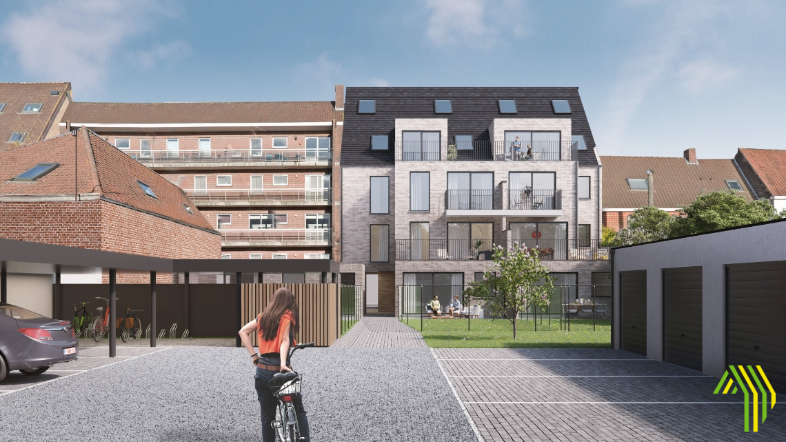 Project: Nieuwbouwappartementen in  Olsene, Centrumstraat, &quot; Magnolia &quot; 
